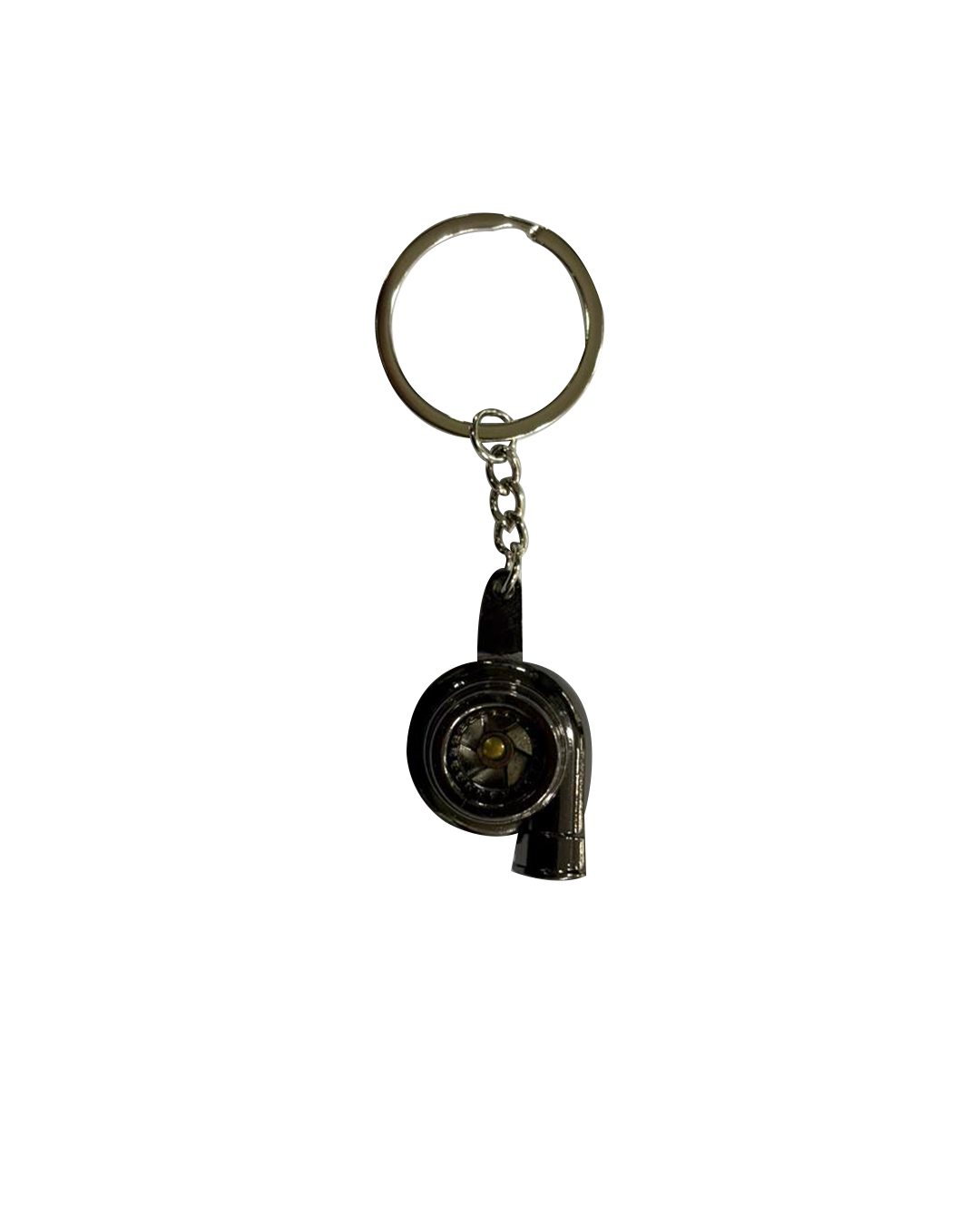 Black Turbo Keyring