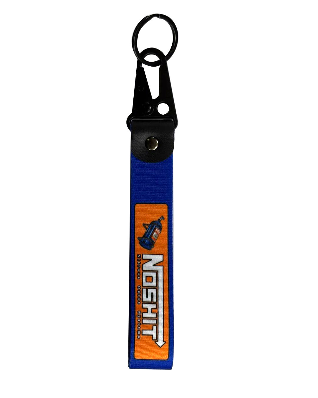 NOS Hit Keyring – Blue & Orange