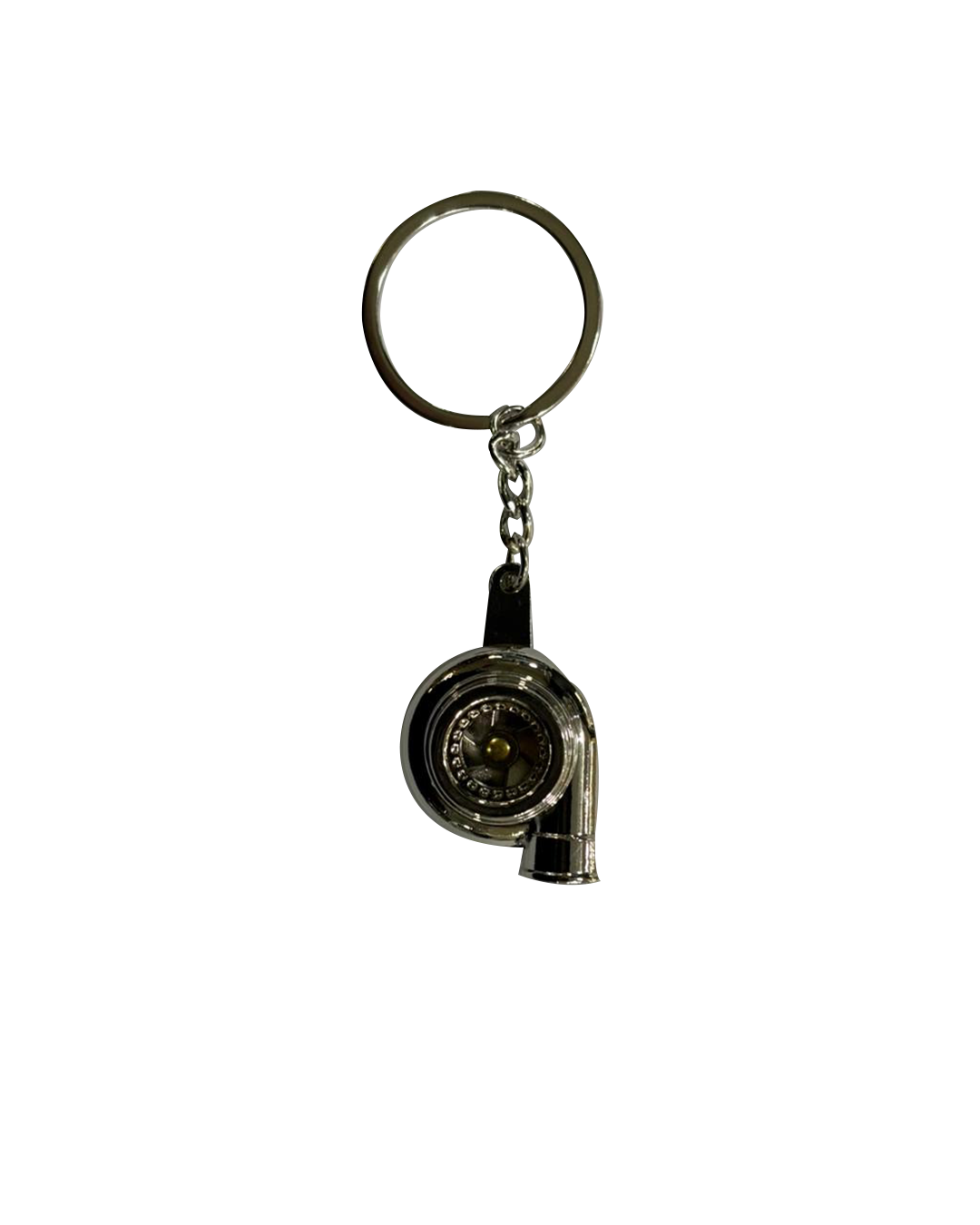 Silver Turbo Keyring